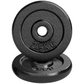 2.5 kg plates cast iron weight set